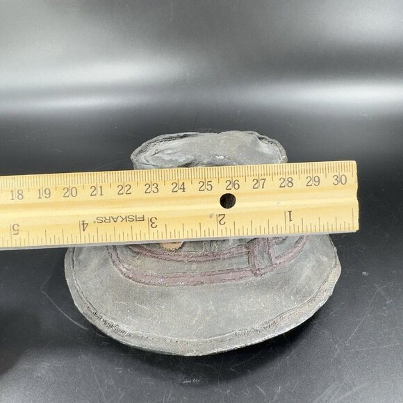 Desktop Bucket Boonie Fishing Hat Paperweight Polyresin Keypoint Signed Kip 08 - Picture 8 of 16